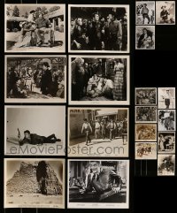 1a419 LOT OF 19 WESTERN 8X10 STILLS 1940s-1960s great scenes from a variety of cowboy movies!