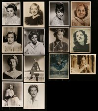 1a435 LOT OF 14 ACTRESS PORTRAIT 8X10 STILLS 1930s-1960s images of leading & supporting ladies!
