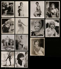1a437 LOT OF 13 8X10 STILLS OF SEXY WOMEN 1940s-1960s great images of scantily clad ladies!