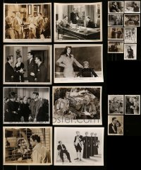 1a424 LOT OF 19 1940S 8X10 STILLS 1940s great scenes from a variety of different movies!