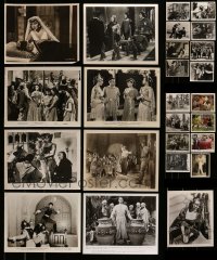 1a407 LOT OF 25 8X10 STILLS 1940s-1960s great scenes from a variety of different movies!