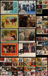 1a294 LOT OF 61 LOBBY CARDS 1950s-1980s great scenes from a variety of different movies!