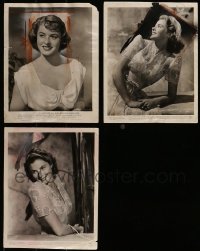 1a485 LOT OF 3 INGRID BERGMAN 8X10 STILLS 1940s great portraits of the beautiful leading lady!