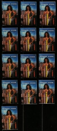 1a544 LOT OF 13 PRIVATE PARTS PINS 1996 Howard Stern over New York City from the posters!