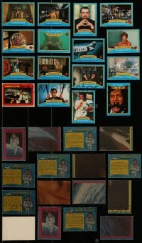 1a493 LOT OF 16 MOONRAKER TRADING CARDS 1979 great scenes from the movie + character portraits!