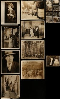 1a431 LOT OF 17 1920S PARAMOUNT 8X10 PHOTOS 1920s scenes & portraits from a variety of movies!