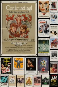 1a224 LOT OF 70 FOLDED ONE-SHEETS 1970s-1980s great images from a variety of different movies!