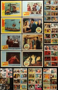 1a293 LOT OF 64 LOBBY CARDS 1950s-1990s incomplete sets from a variety of different movies!