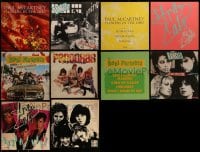 1a093 LOT OF 6 12X12 ALBUM FLATS 1980s Paul McCartney, Bangles, Stray Cats, Pandoras & more!