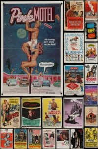 1a248 LOT OF 29 FOLDED ONE-SHEETS 1950s-1980s great images from a variety of different movies!