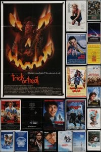 1a240 LOT OF 48 FOLDED ONE-SHEETS 1980s-1990s great images from a variety of different movies!