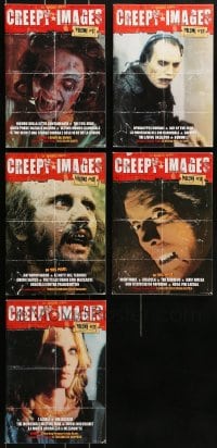 1a514 LOT OF 5 CREEPY IMAGES GERMAN MOVIE MAGAZINES 2011-2014 filled with great horror content!