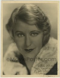 1b190 GRACE MOORE signed deluxe 10x13 still 1930s portrait of the pretty opera singer by Hurrell!