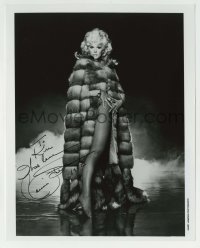 1b817 CONNIE STEVENS signed 8x10 REPRO still 1982 sexy full-length from Scorchy by Harry Langdon!