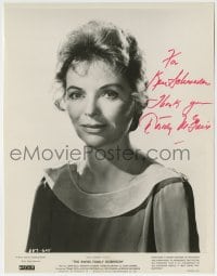 1b398 DOROTHY MCGUIRE signed 7.75x10 still 1960 great portrait from The Swiss Family Robinson!