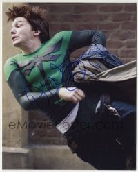 1b838 DRAKE BELL signed color 8x10 REPRO still 2000s great image as Dragonfly in Superhero Movie!