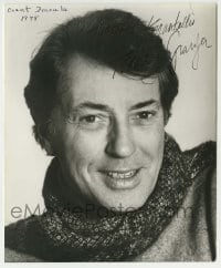 1b412 FARLEY GRANGER signed stage play 8x9.75 still 1978 great portrait when he made Count Dracula!