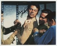 1b852 GARY LOCKWOOD signed color 8x10 REPRO still 1990s c/u from his great Star Trek appearance!