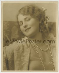 1b509 LOIS MORAN signed deluxe 8x10 still 1920s portrait of the pretty leading lady by Chidnoff!