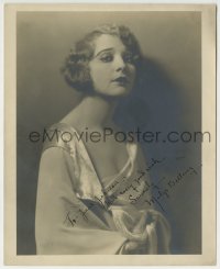 1b518 MADGE BELLAMY signed deluxe 8x10 still 1920s beautiful portrait of the silent leading lady!