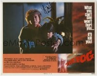 1b129 FOG signed LC #7 1980 by Ty Mitchell, who's scared & being held by Regina Waldon!