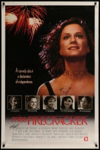 1b026 MISS FIRECRACKER signed 1sh 1989 by Mary Steenburgen & Frank Perry!