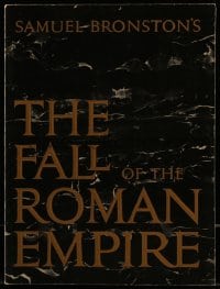 1b209 FALL OF THE ROMAN EMPIRE signed souvenir program book 1964 by Christopher Plummer!