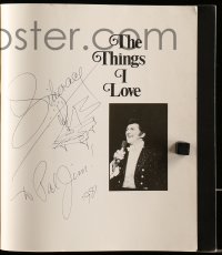 1b316 LIBERACE signed softcover book 1976 on his illustrated autobiography The Things I Love!