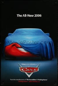 1c171 CARS advance DS 1sh 2006 Walt Disney Pixar animated automobile racing, Lightning McQueen!