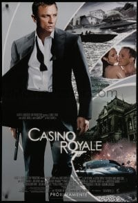 1c176 CASINO ROYALE int'l Spanish language advance DS 1sh 2006 Daniel Craig as James Bond 007!