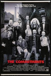 1c197 COMMITMENTS 1sh 1991 Alan Parker, Irish rock, they were willing to risk it all!