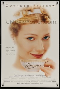 1c293 EMMA 1sh 1996 close-up of pretty Gwyneth Paltrow in classic Jane Austen tale!