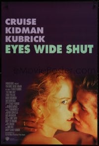 1c300 EYES WIDE SHUT 1sh 1999 Stanley Kubrick, romantic close-up of Tom Cruise & Nicole Kidman!