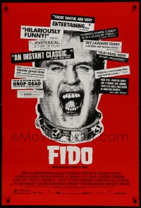 1c318 FIDO heavy stock 1sh 2007 Carrie-Anne Moss, pet zombies, good dead are hard to find!