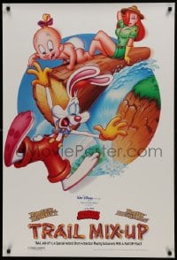 1c919 TRAIL MIX-UP DS 1sh 1993 cartoon art Roger Rabbit, Baby Herman, Jessica Rabbit!