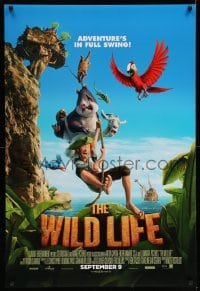 1c967 WILD LIFE advance DS 1sh 2016 Yuri Lowenthal as Robinson Crusoe, cast image!