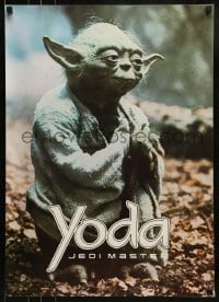 1d940 YODA 20x28 commercial poster 1980 great image of the Jedi Master in the Dagobah System!