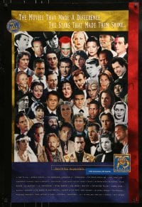 1d813 WARNER BROS: 75 YEARS ENTERTAINING THE WORLD 27x40 video poster 1998 many actors!