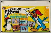 1f146 TEKENFILMS FESTIVAL Belgian 1970s different, Woody Woodpecker and Chilly Willy cartoons!