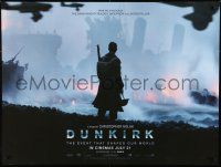 1f010 DUNKIRK teaser DS British quad 2017 Nolan, Hardy, Murphy, event that shaped our world!