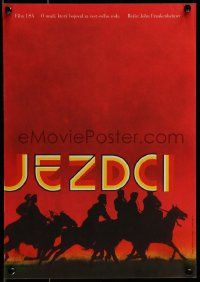 1f285 HORSEMEN Czech 11x16 1973 Omar Sharif, Jack Palance, directed by John Frankenheimer, Ziegler