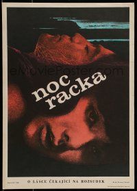 1f296 NIGHT OF THE SEAGULL Czech 12x16 1978 cool completely different artwork by Zdenek Virt!