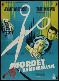 1f537 SIGNPOST TO MURDER Danish 1966 Joanne Woodward, Stuart Whitman, artwork by Stevenov!