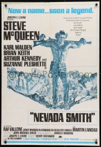 1f254 NEVADA SMITH Egyptian poster R1970s Steve McQueen will soon be a legend, montage artwork!