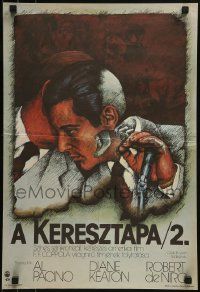 1f408 GODFATHER PART II Hungarian 15x22 1983 Francis Ford Coppola, different art by Koppany Simon!