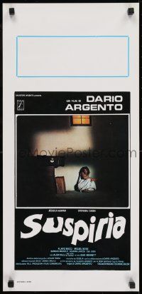 1f183 SUSPIRIA Italian locandina 1977 classic Dario Argento horror, terrified Stefania Casini!