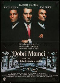 1f341 GOODFELLAS Yugoslavian 18x25 1990 Robert De Niro, Joe Pesci, Ray Liotta, Scorsese classic!