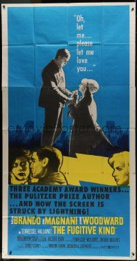 1g715 FUGITIVE KIND 3sh 1960 Marlon Brando, Anna Magnani, Joanne Woodward, Sidney Lumet!