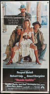 1g736 HANNIE CAULDER 3sh 1972 sexiest cowgirl Raquel Welch, Jack Elam, Culp, Ernest Borgnine