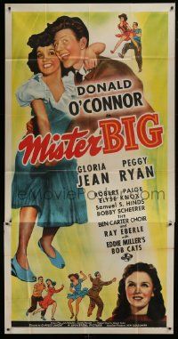 1g817 MISTER BIG 3sh 1943 different full-length image of Donald O'Connor & Gloria Jean!